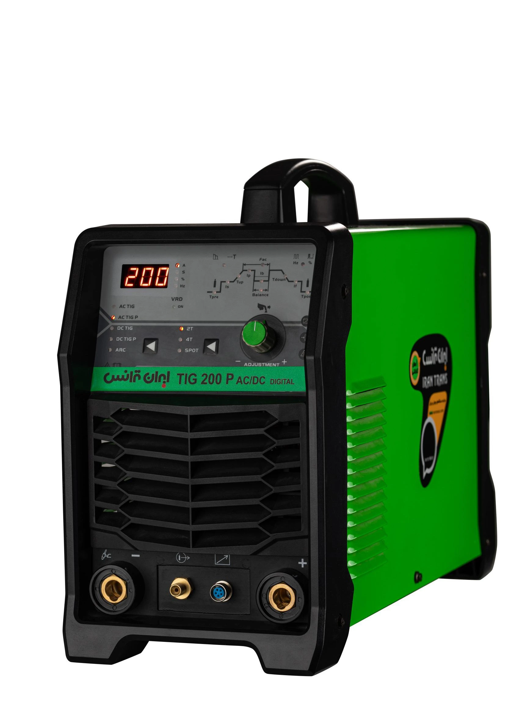 دستگاه جوش اينورتر تيگ پالسي – ديجيتال TIG200PACDC DIGITAL ایران ترانس