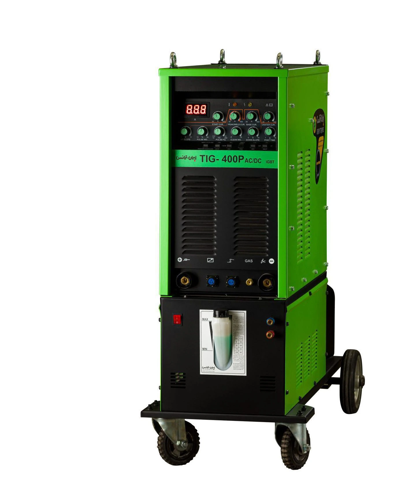 دستگاه جوش تیگ ایران ترانس مدل TIG400P AC/DC سه فاز ۴۰۰ آمپر